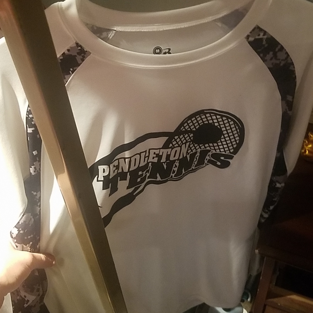 Pendleton county high school tennis player shirt